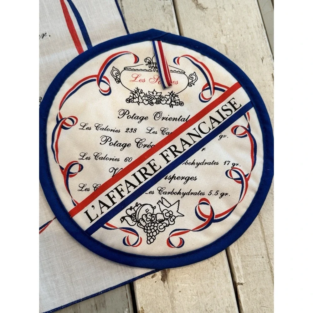 laffaire francaise vintage dish